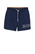 Boss Quick-Drying Swim Shorts With Outline Logo - Men