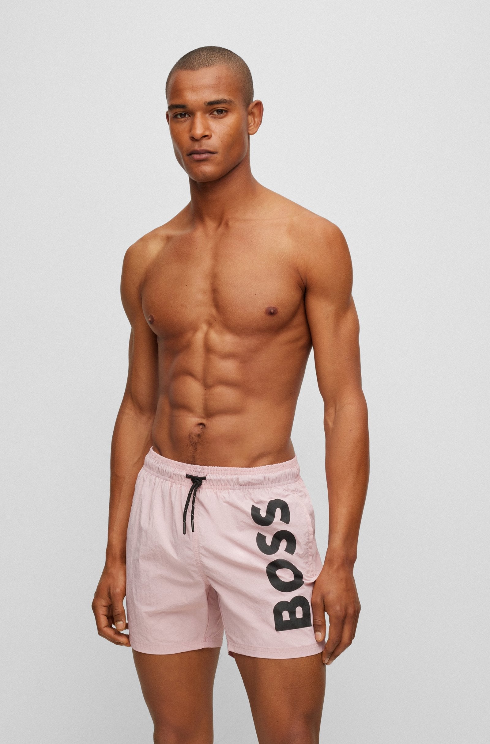 Boss Men Swimwear Light Pink- Oshoplin