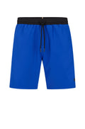 Boss Contrast-Logo Swim Shorts - Men