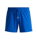 Boss Fully Lined Swim Shorts With Signature Stripe - Men