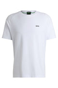 Boss Stretch-Cotton Relaxed-Fit T-Shirt With Logo Prints - Men