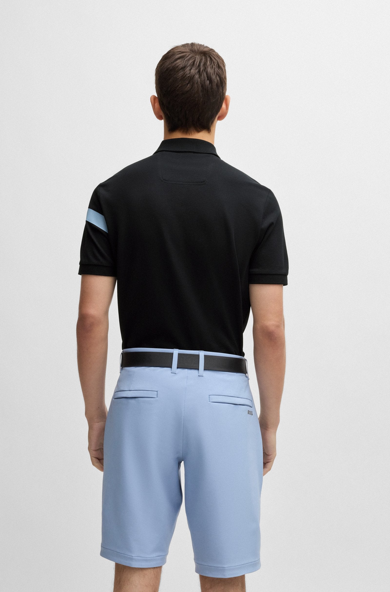 Boss Slim-Fit Polo Shirt With Logo Stripe - Men