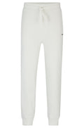 Hugo Cotton-Terry Tracksuit Bottoms With Logo Print - Men