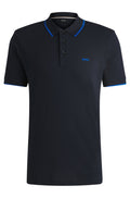 Boss Cotton-Pique Polo Shirt With Logo Detail - Men