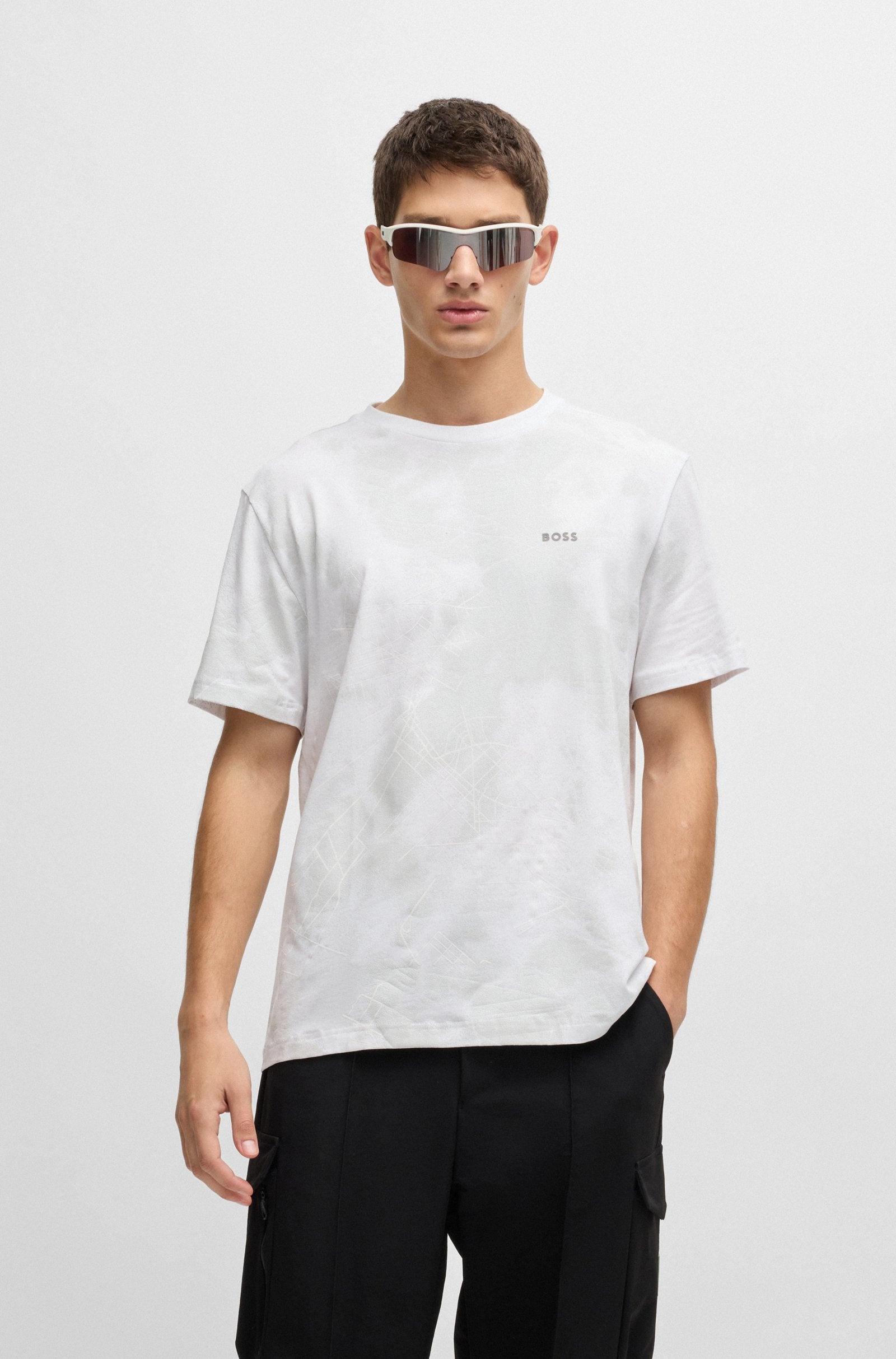 Boss Men T-Shirts White- Oshoplin