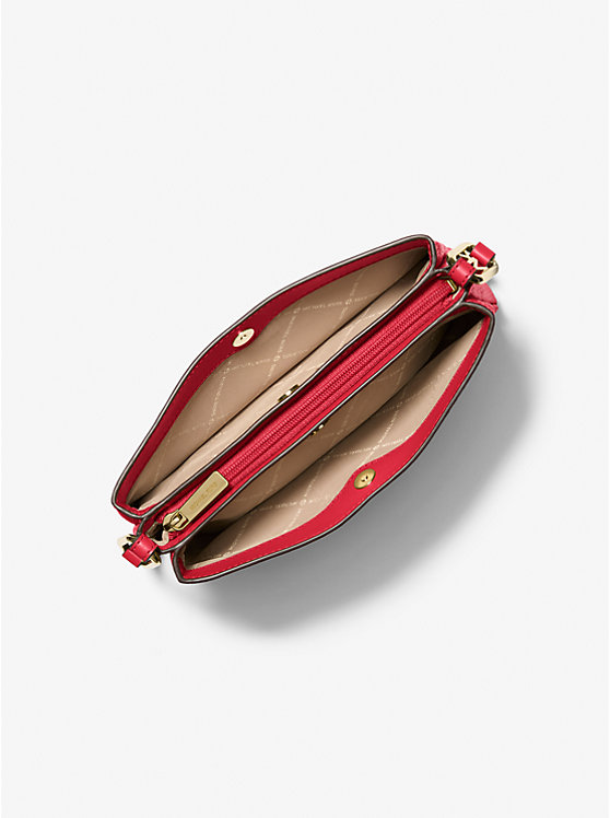 Michael Kors Trisha Medium Pebbled Leather Crossbody Bag - Women