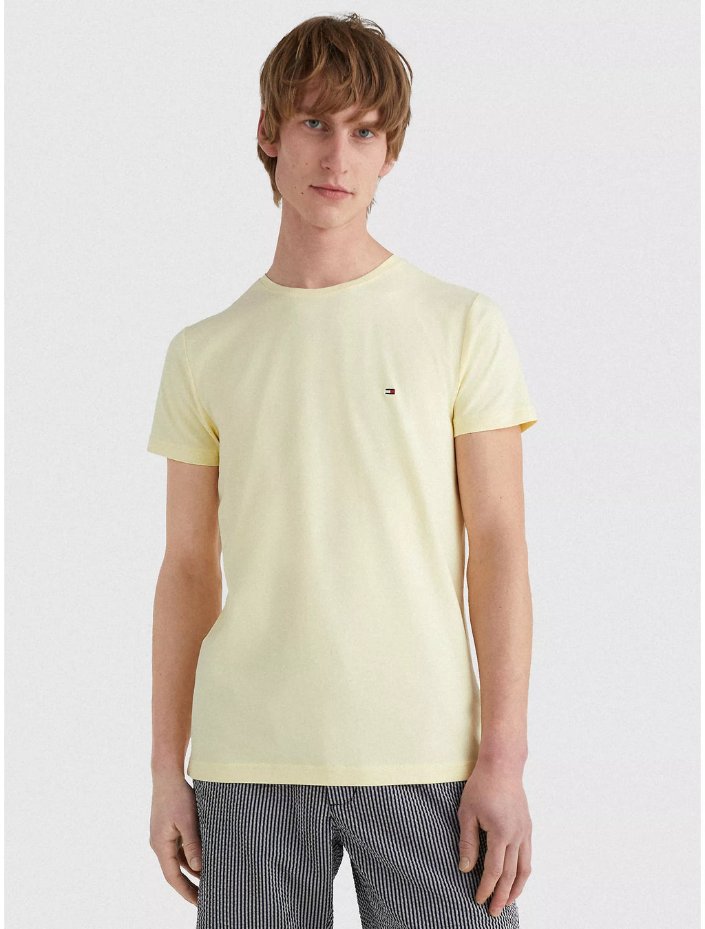 Tommy Hilfiger Men T-Shirts Yellow Blossom- Oshoplin