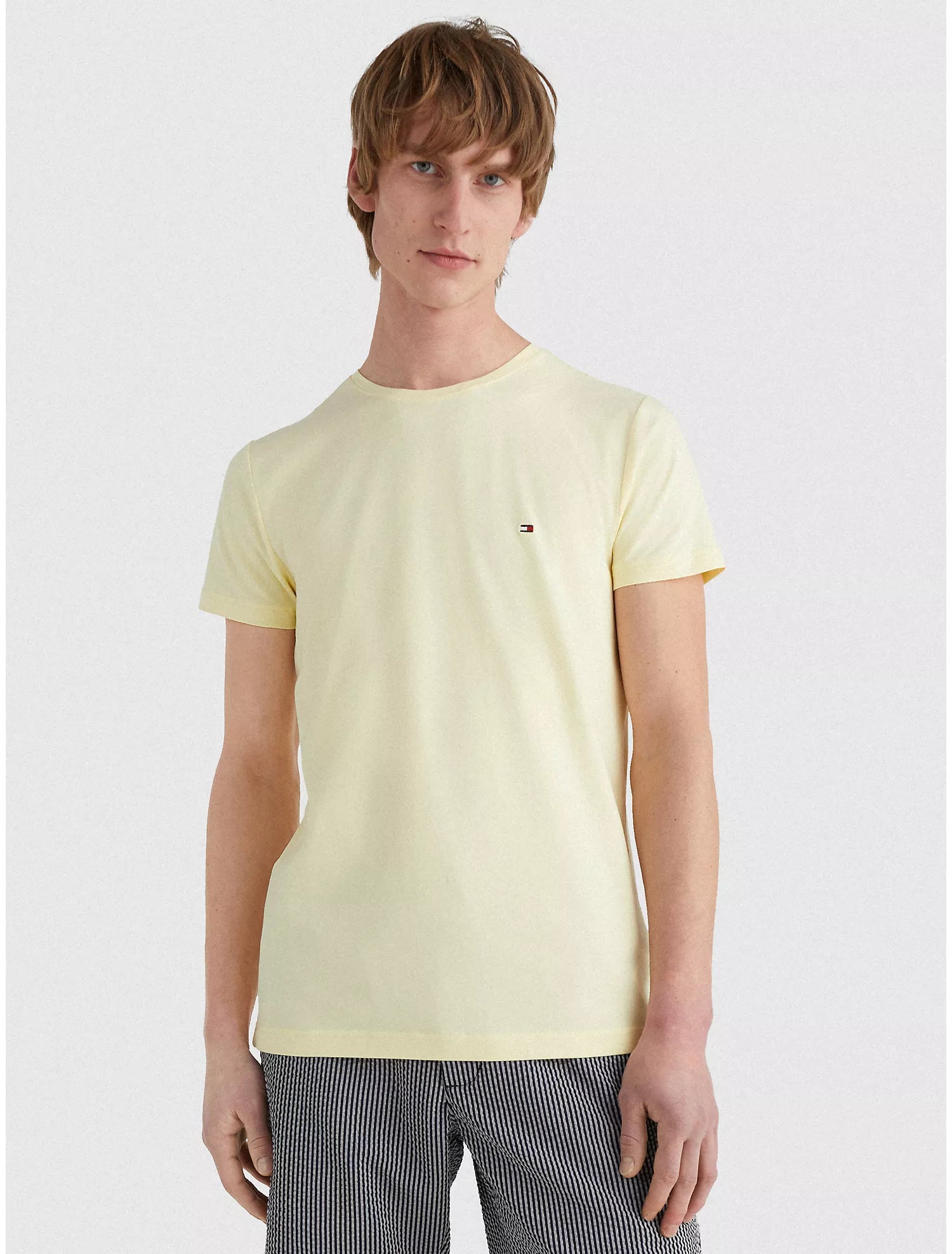 Tommy Hilfiger Men T-Shirts Yellow Blossom- Oshoplin