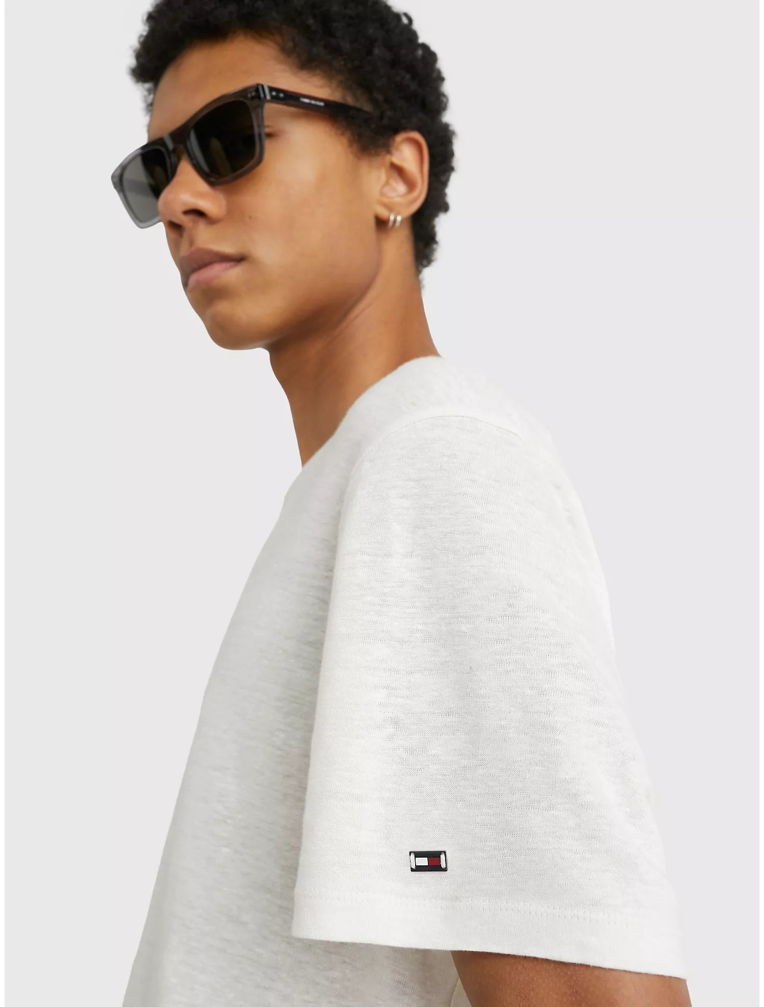 Tommy Hilfiger Solid Linen T-Shirt - Men