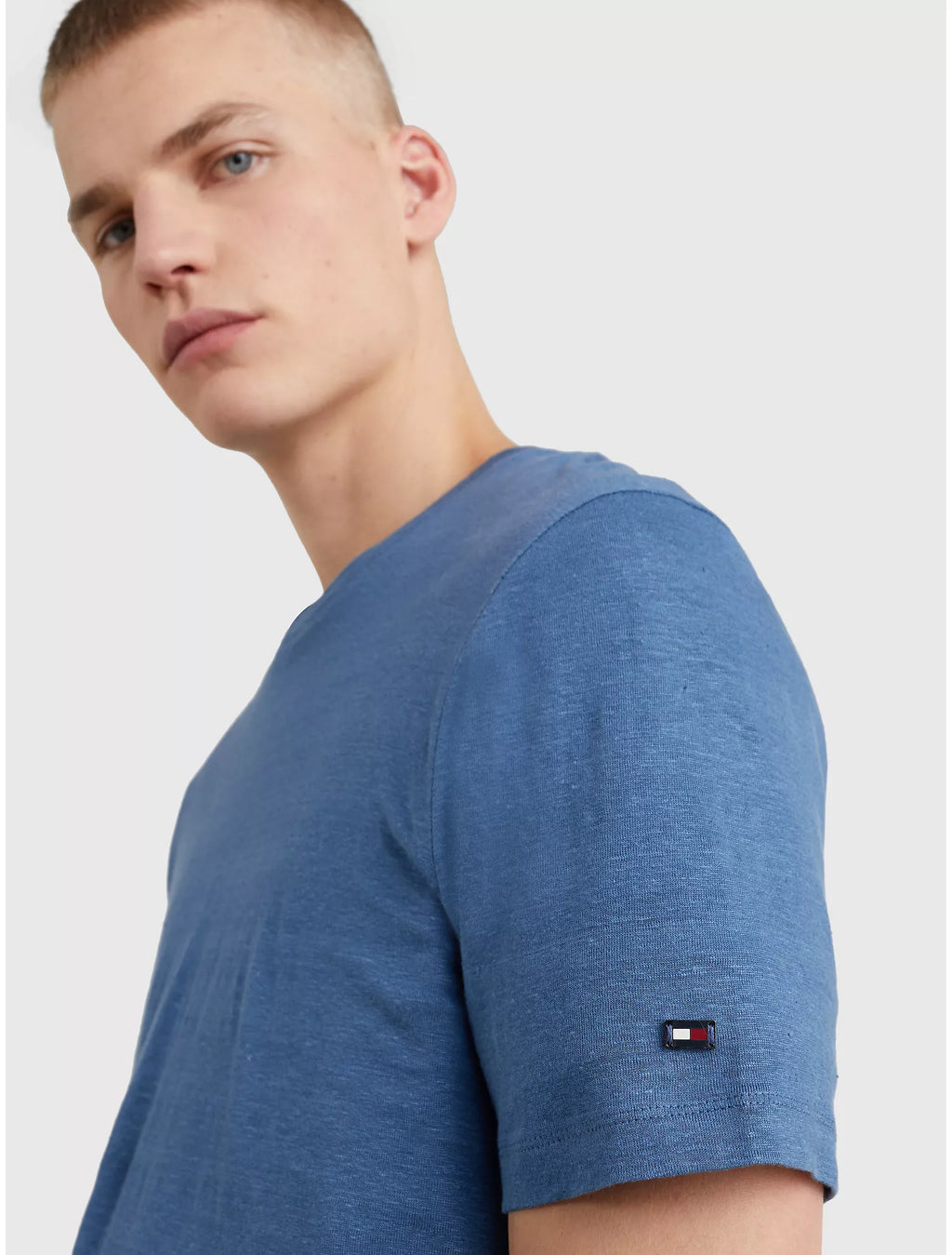 Tommy Hilfiger Solid Linen T-Shirt - Men