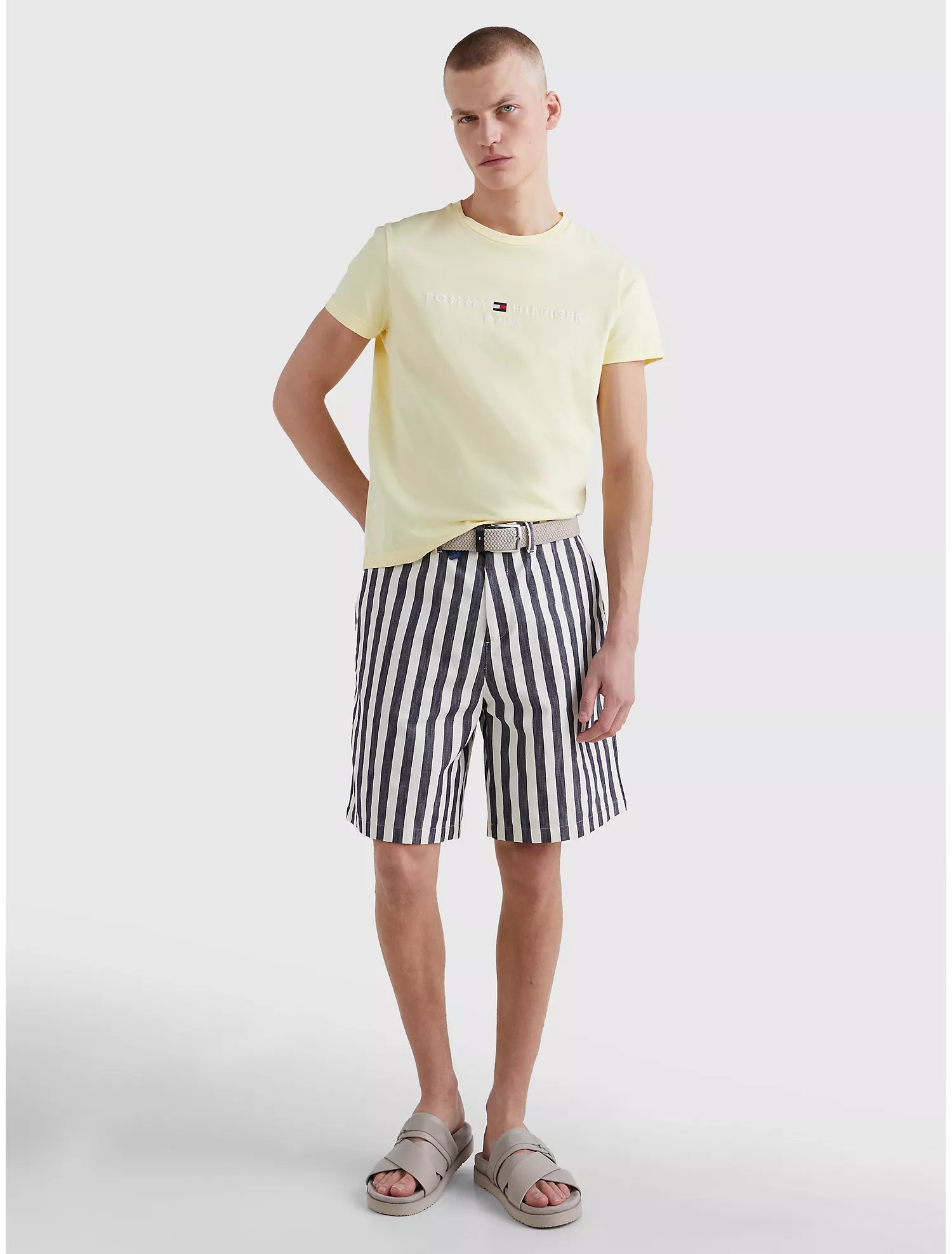 Tommy Hilfiger Embroidered Tommy Logo Tshirt - Men