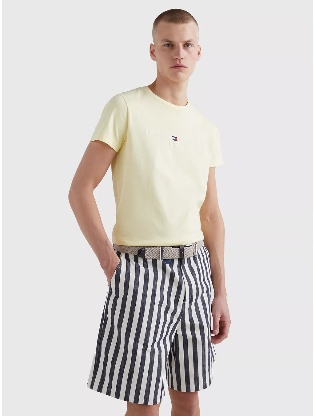 Tommy Hilfiger Embroidered Tommy Logo Tshirt - Men