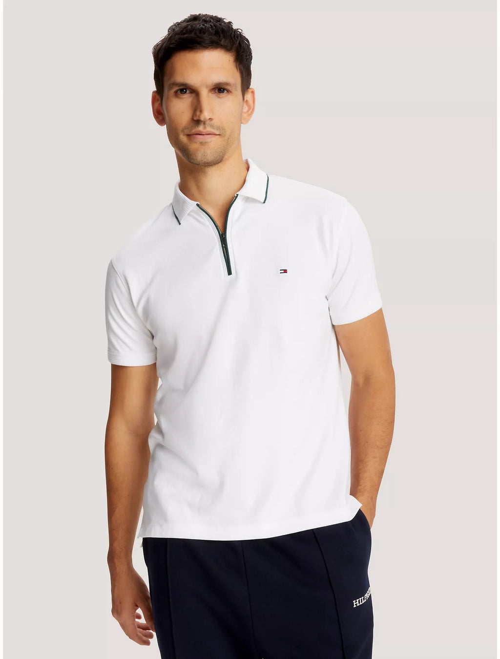 Tommy Hilfiger Men Polo Shirts Fresh White- Oshoplin