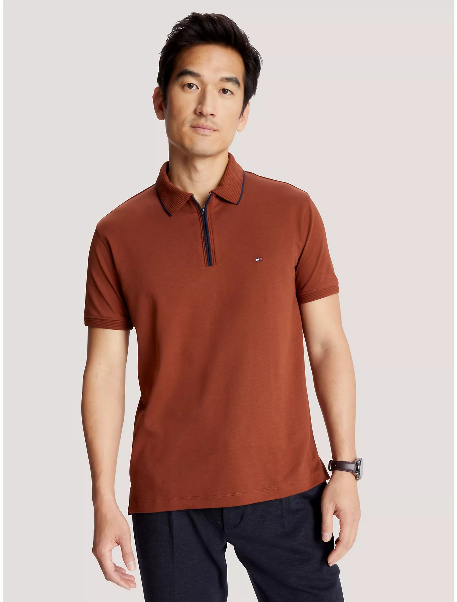 Tommy Hilfiger Men Polo Shirts Heritage Gold- Oshoplin
