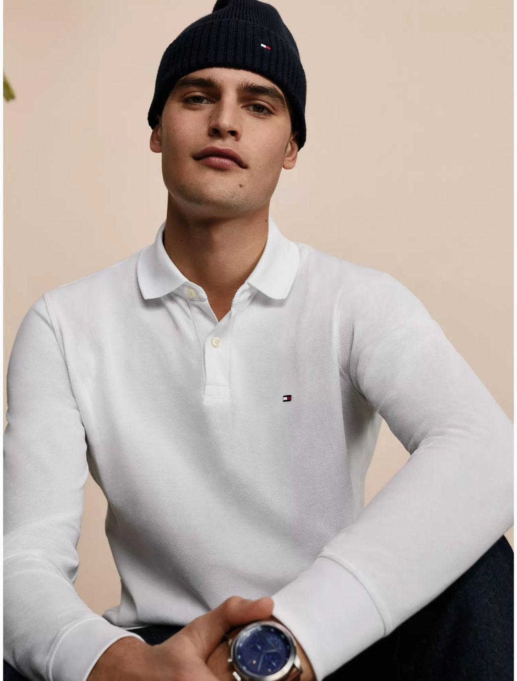 Tommy Hilfiger Regular Fit 1985 Long Sleeve Polo - Men