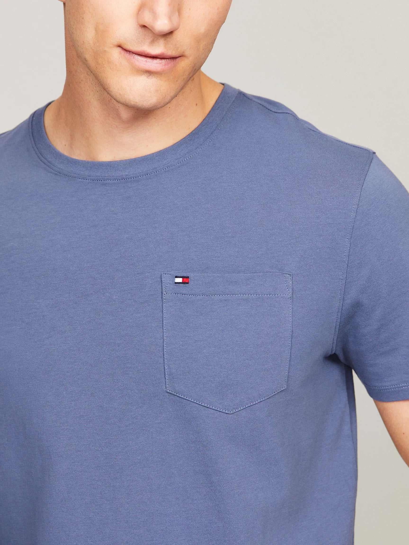 Tommy Hilfiger Solid Pocket T-Shirt - Men