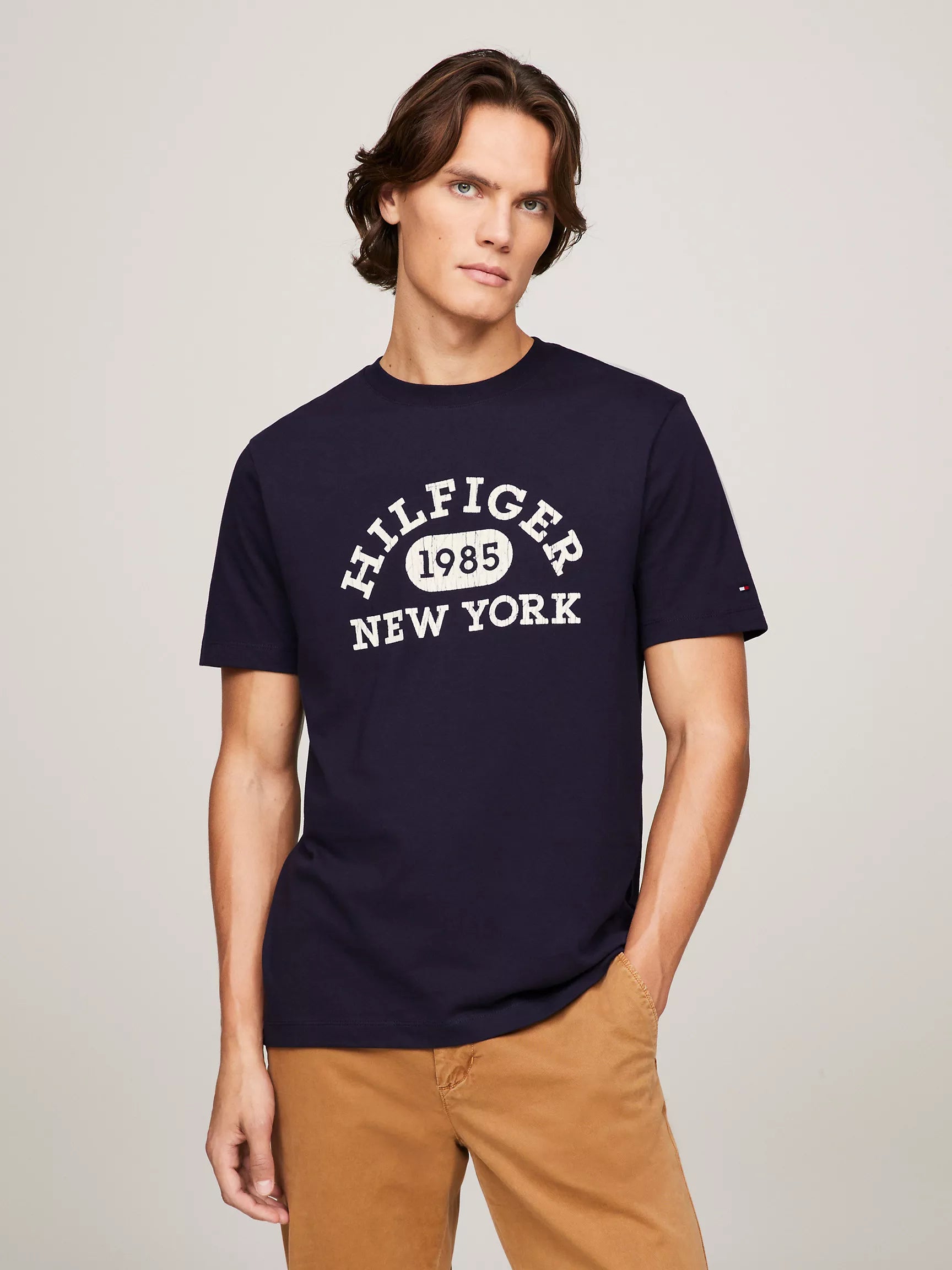 Tommy Hilfiger Men T-Shirts Navy- Oshoplin