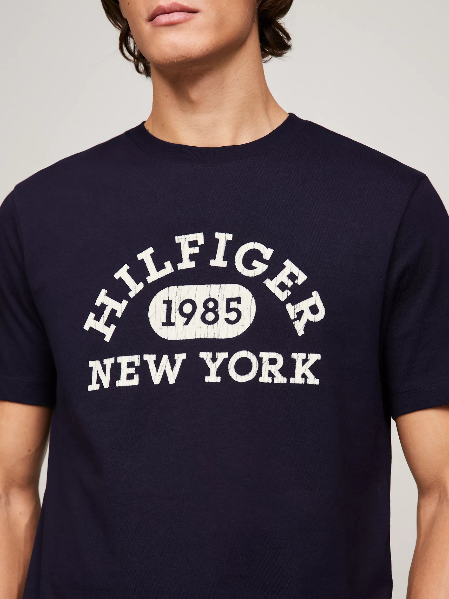 Tommy Hilfiger Varsity Monotype Logo T-Shirt - Men