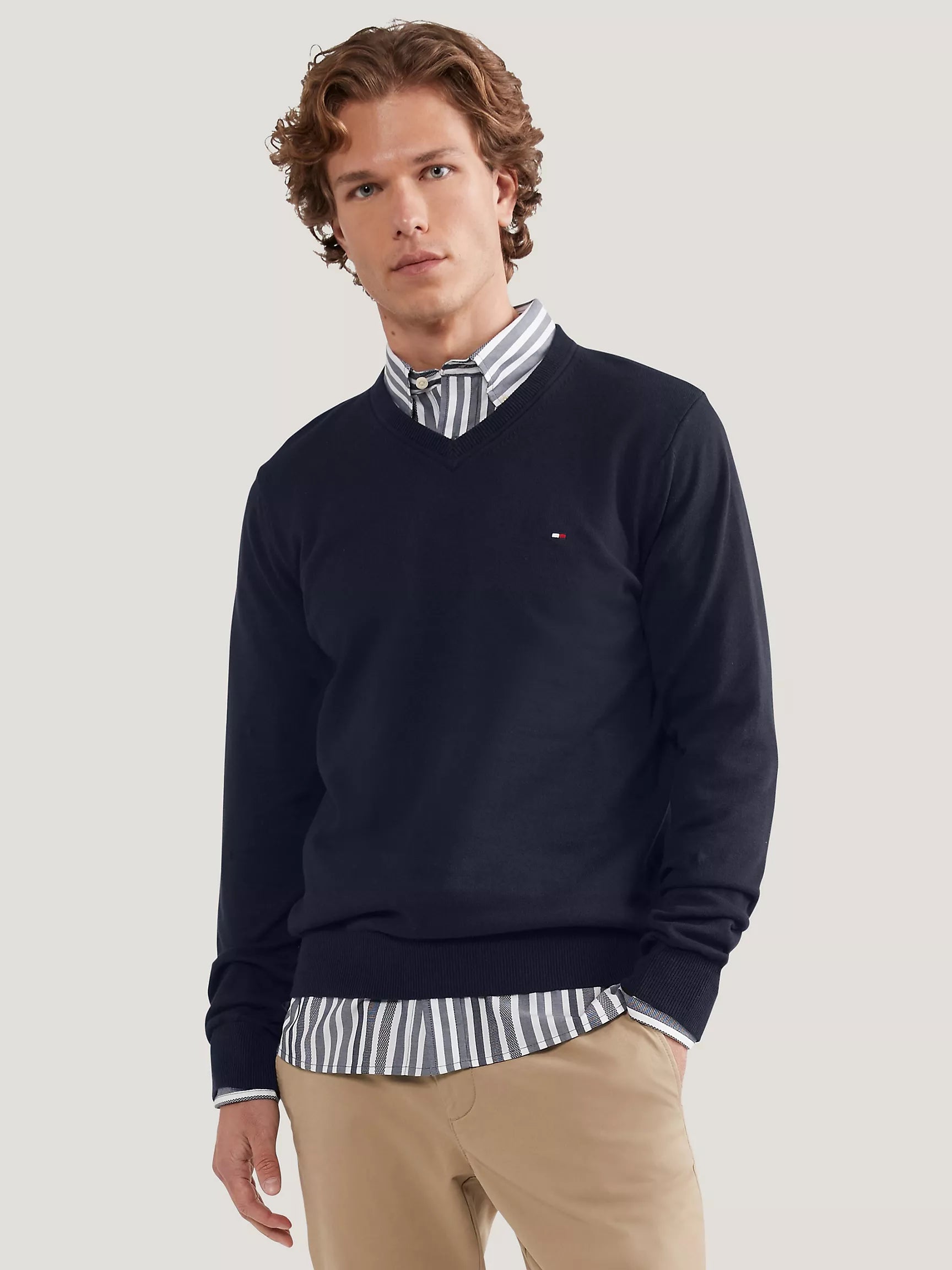 Tommy Hilfiger Men Hoodies + Sweatshirts Sky Captain- Oshoplin