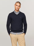 Tommy Hilfiger Men Hoodies + Sweatshirts Navy- Oshoplin