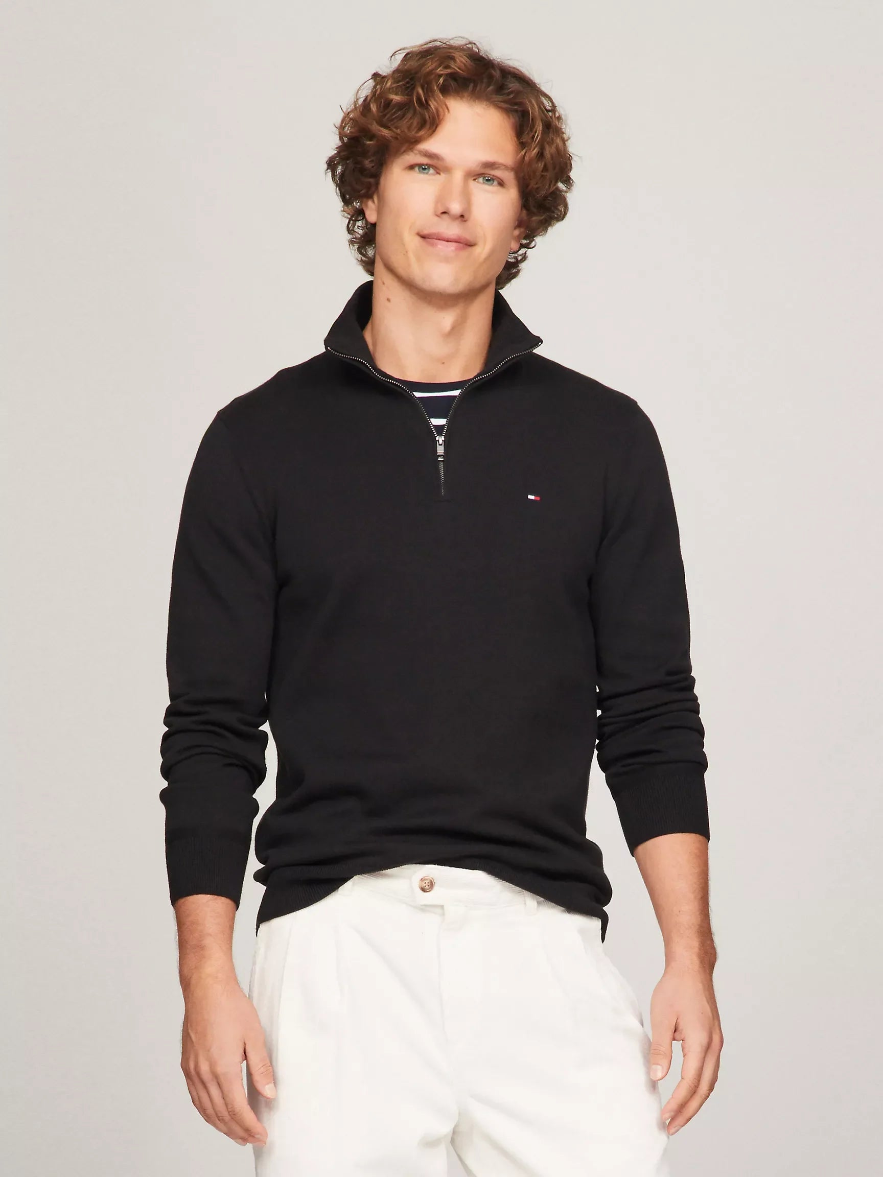 Tommy Hilfiger Men Hoodies + Sweatshirts Black- Oshoplin