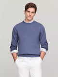 Tommy Hilfiger Men Hoodies + Sweatshirts Bank Blue- Oshoplin