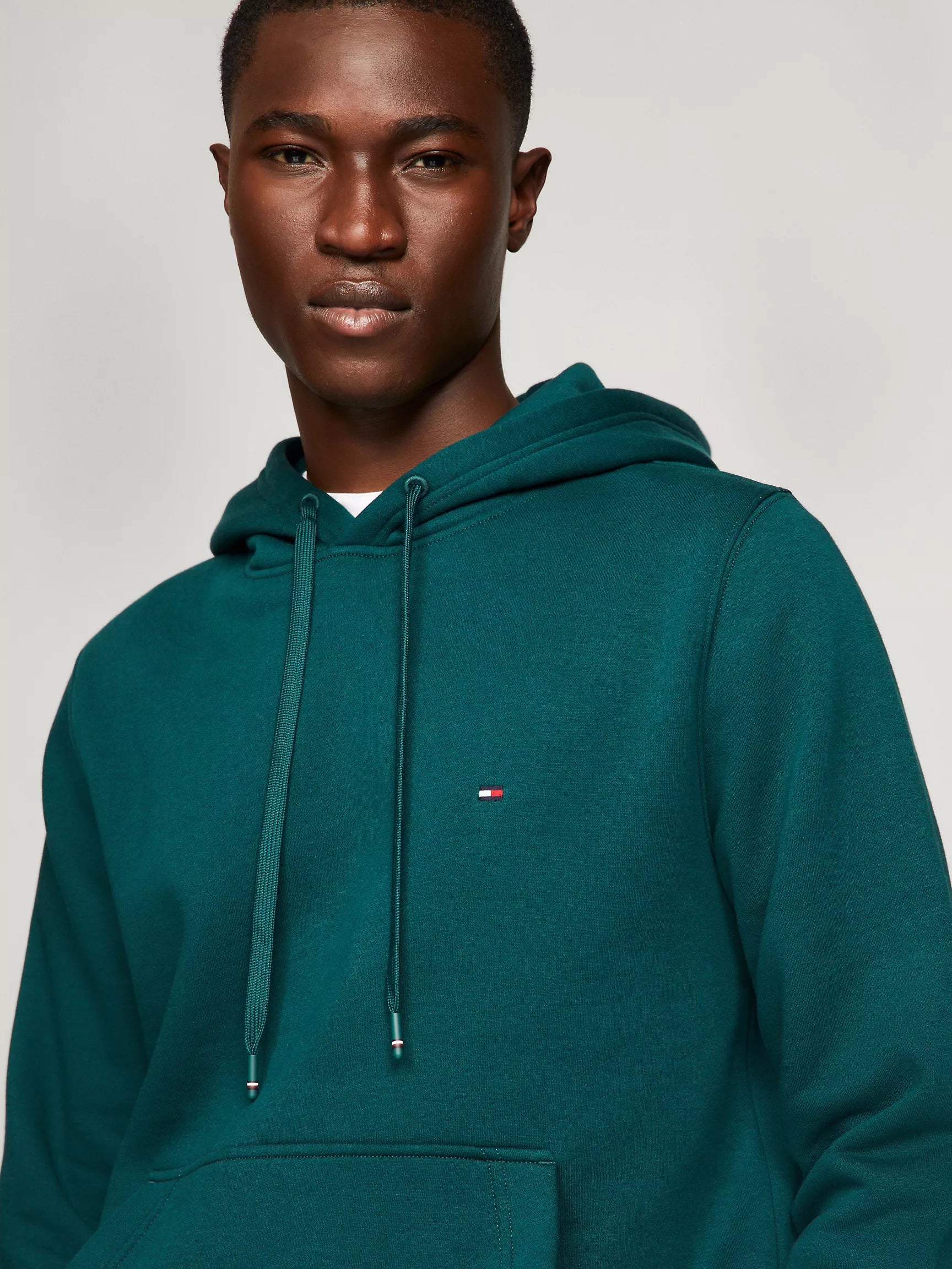 Tommy Hilfiger Solid Fleece Hoodie - Men