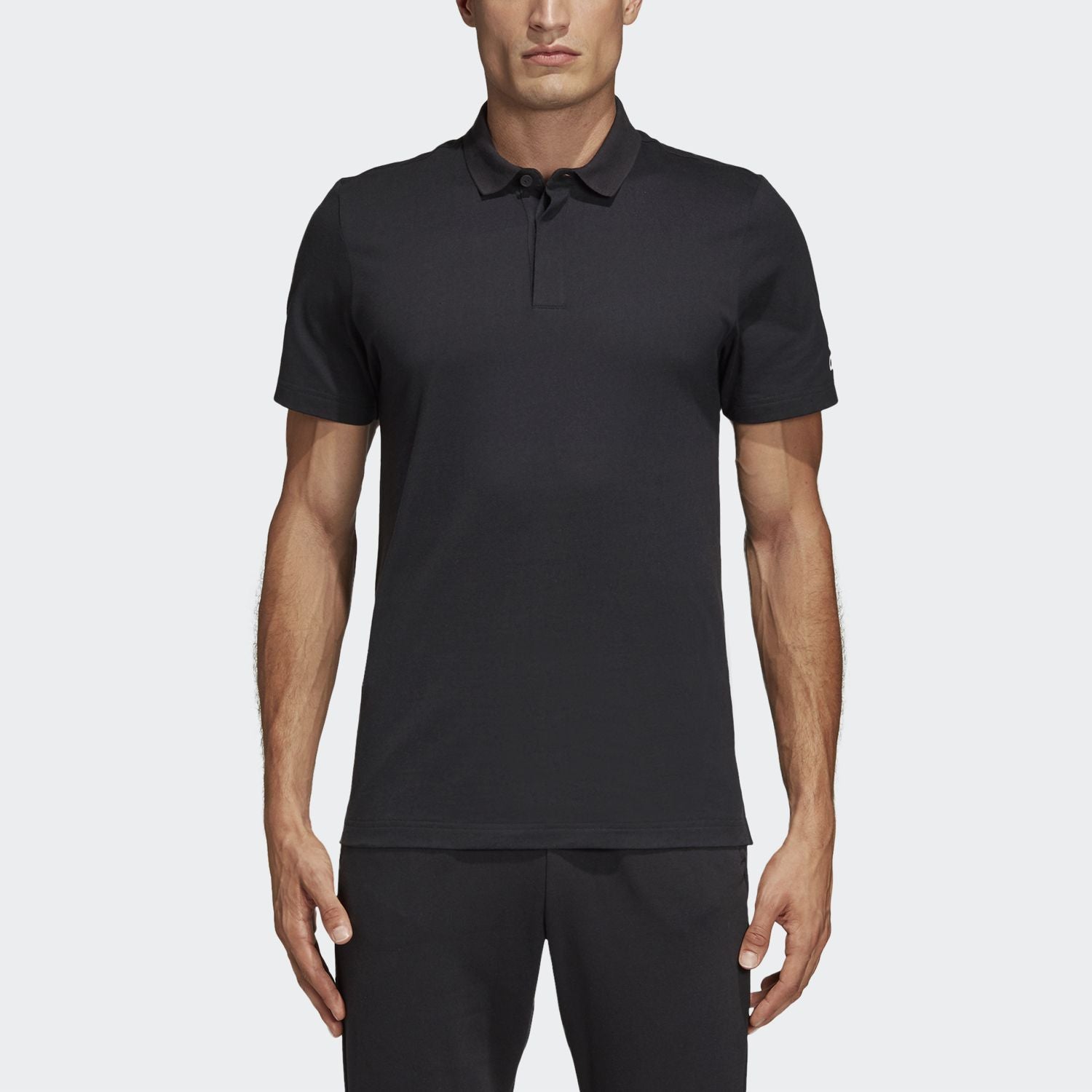 Adidas Men Polo Shirts Black - Oshoplin