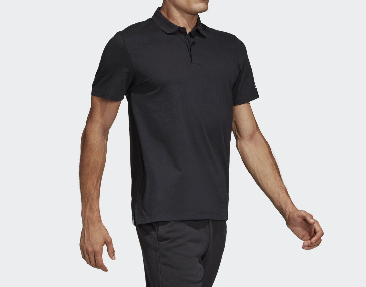 Adidas Must Haves Plain Polo Shirt - Men