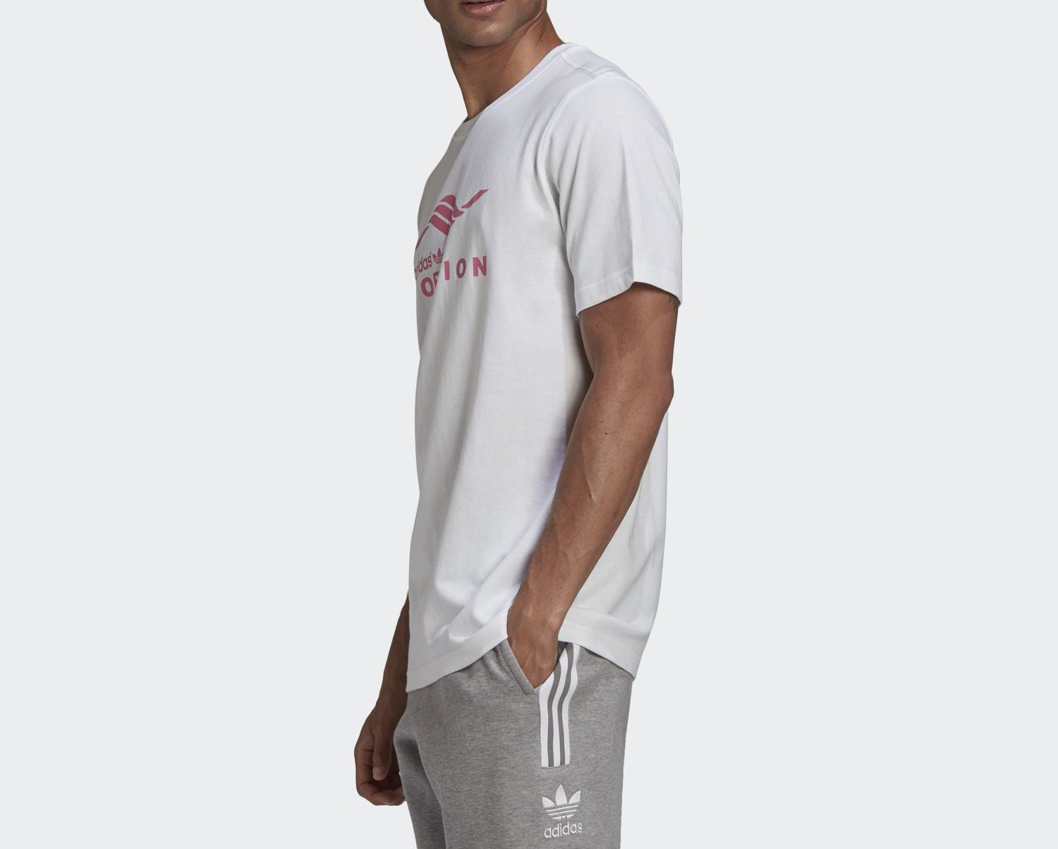 Adidas originals t-shirt tape qqr homme best sale