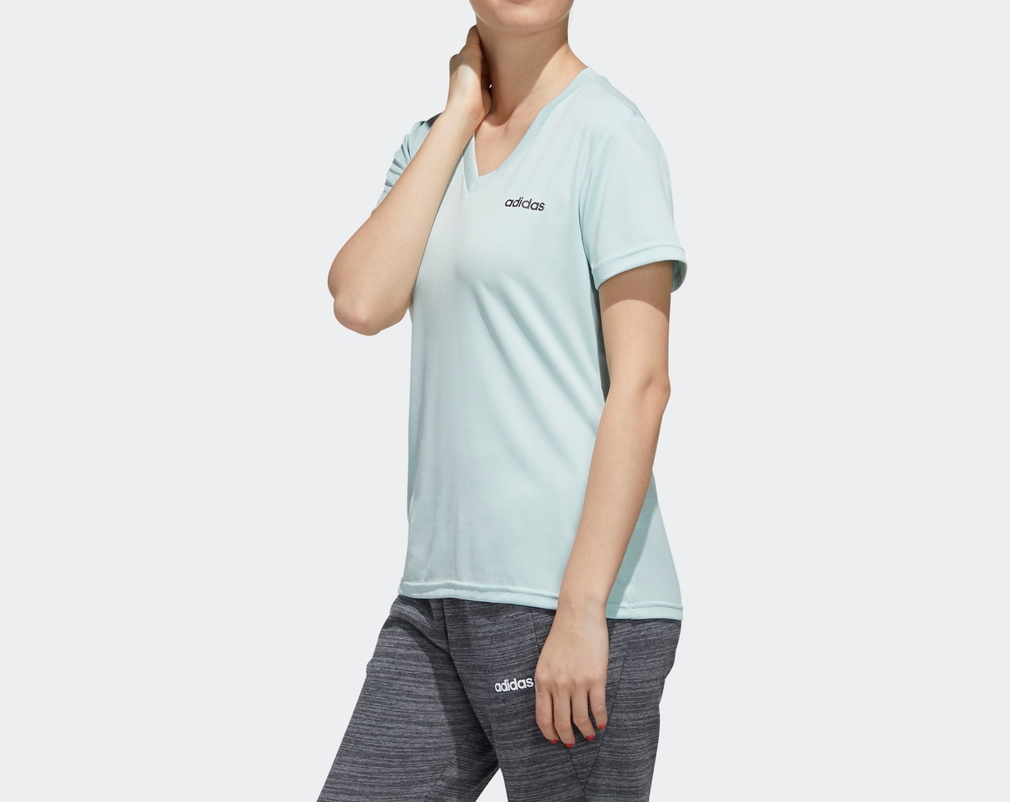 Adidas Designed 2 Move Solid Tee - Women