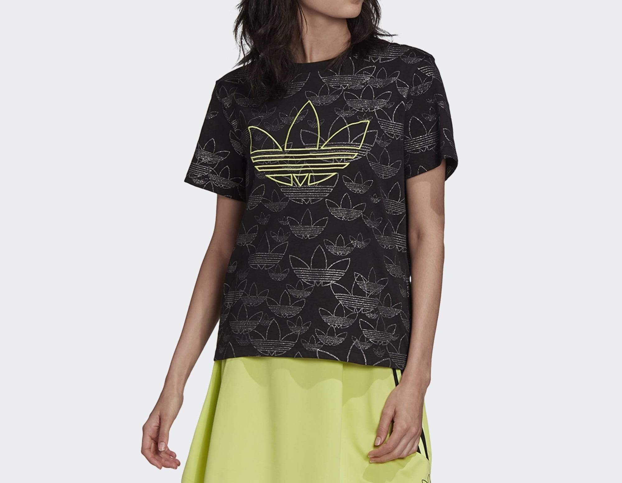 Adidas Women T-Shirts Black - Oshoplin
