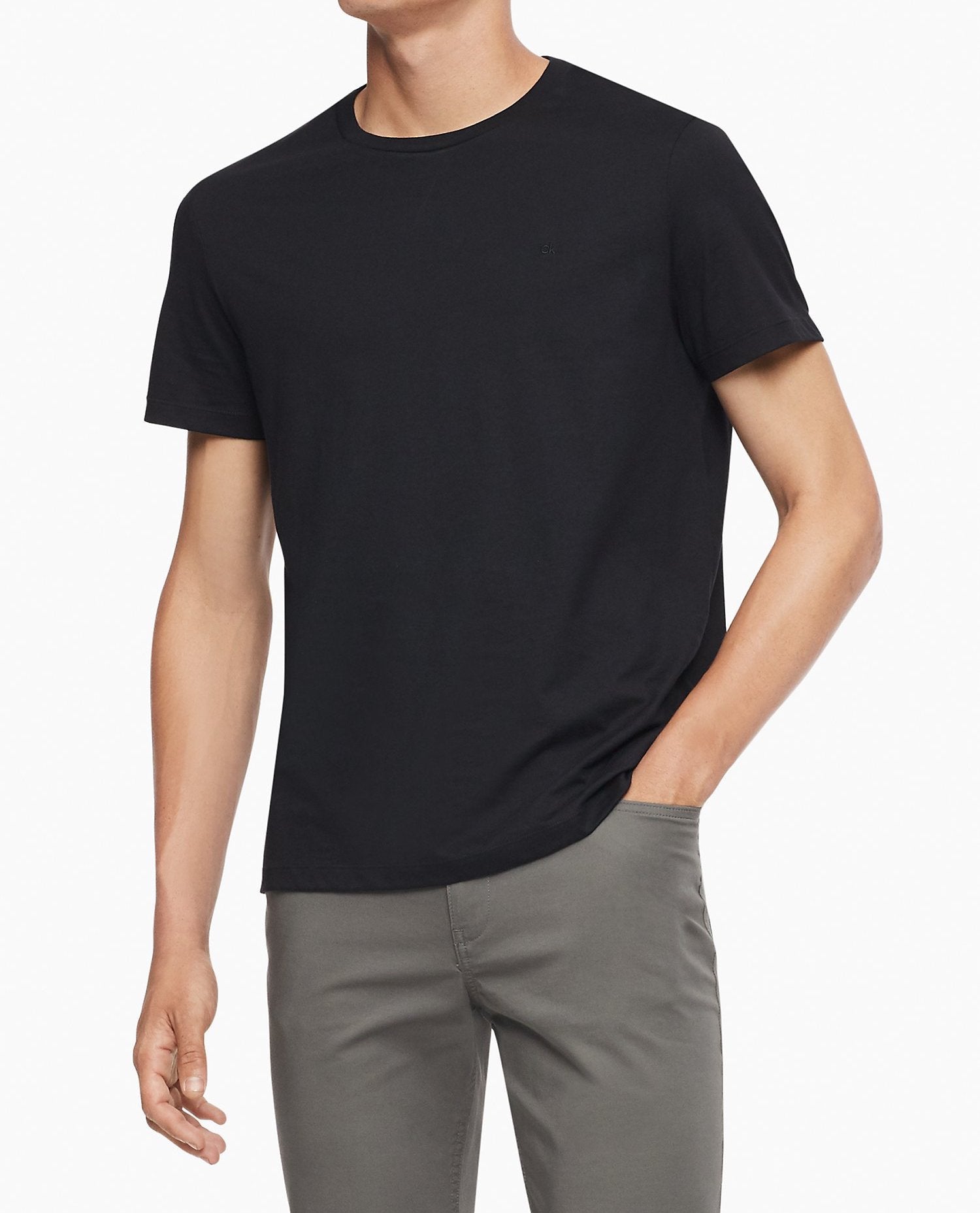 Calvin Klein Men T-Shirts Black - Oshoplin