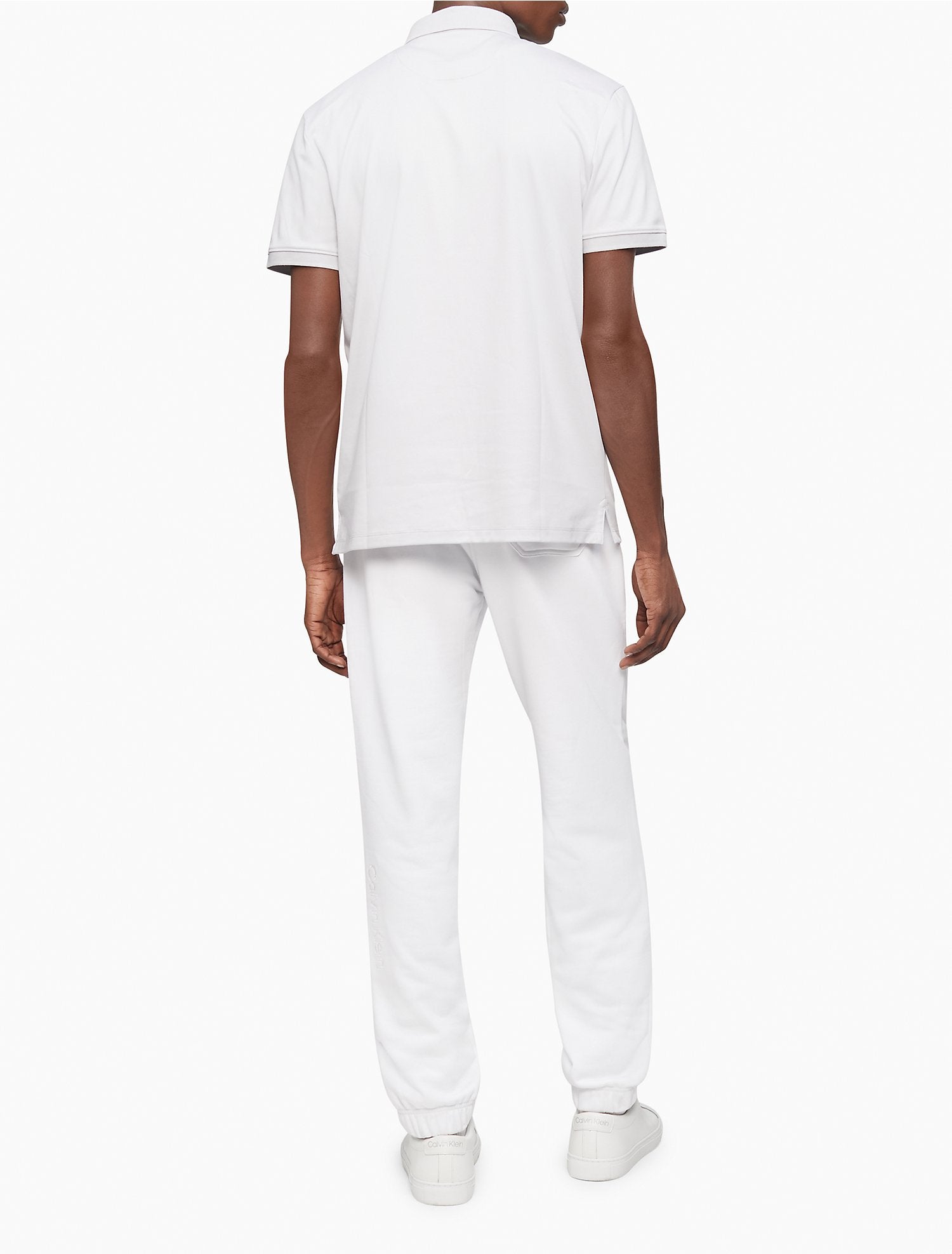 Calvin Klein Liquid Touch Solid Polo Shirt - Men