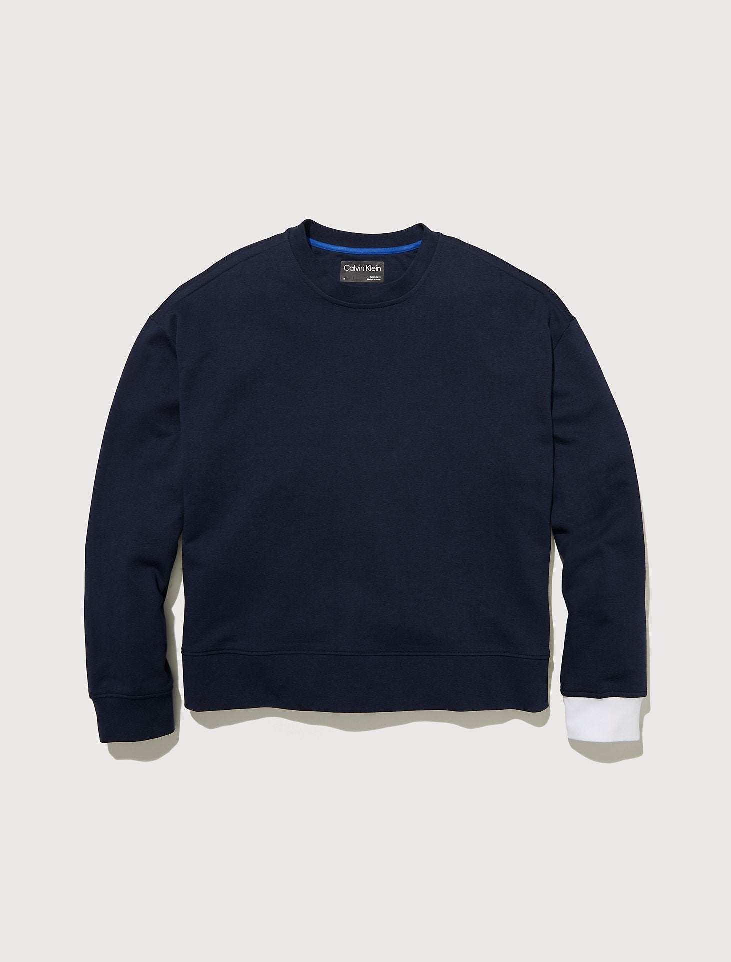 Calvin klein color block sweatshirt sale