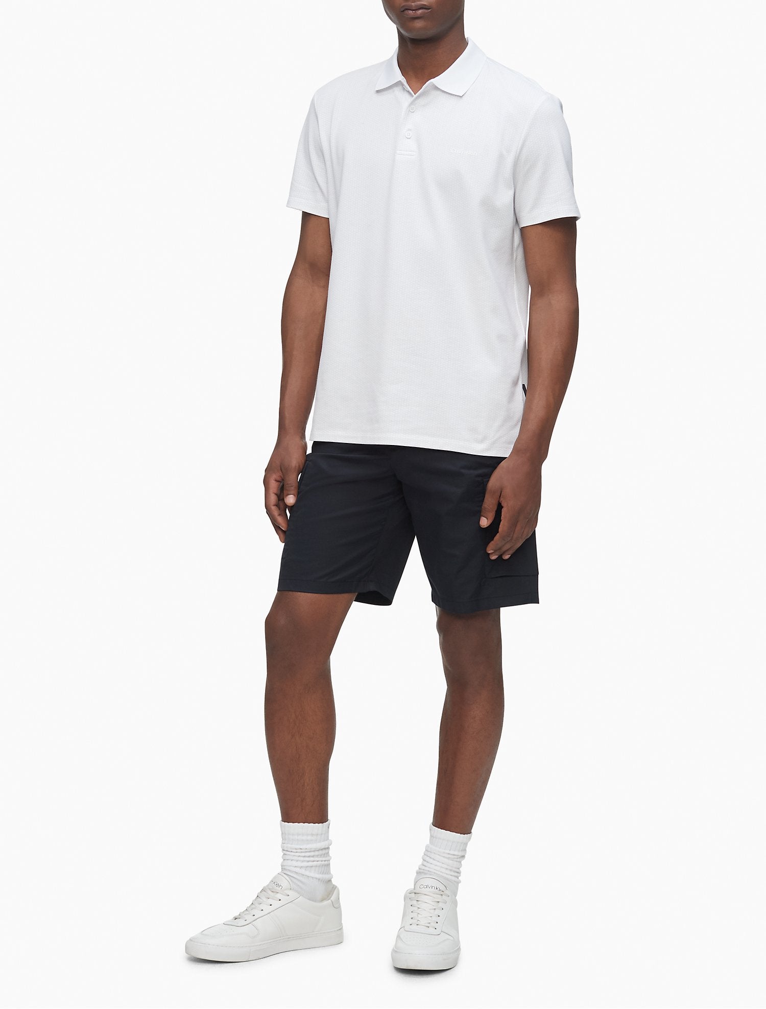 Calvin Klein Men Polo Shirts White- Oshoplin
