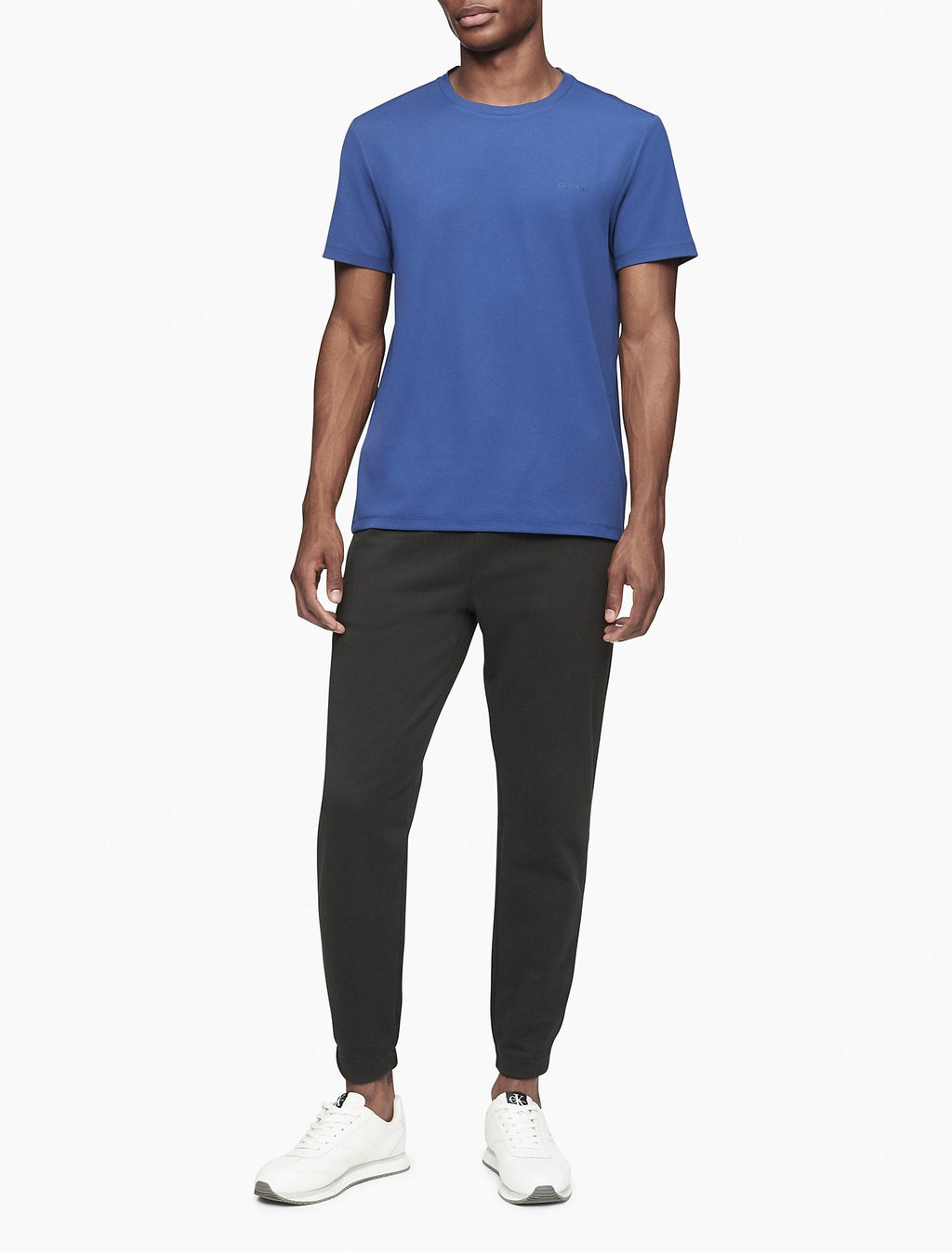 Calvin Klein Men T-Shirts Blue Print- Oshoplin