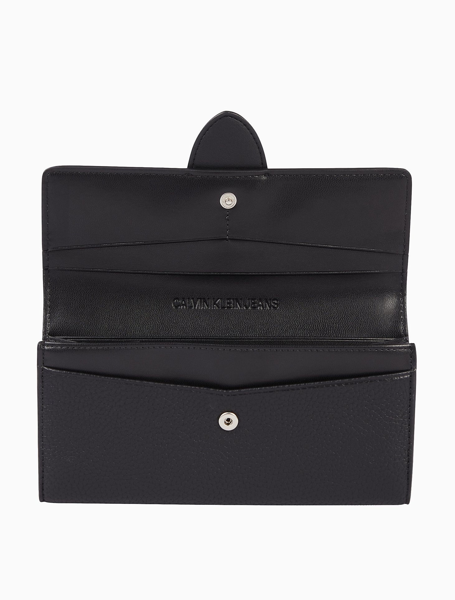 Calvin Klein Monogram Hardware Long Wallet - Women