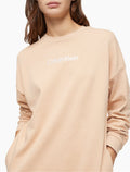 Calvin Klein Logo Crewneck Sweatshirt Dress - Women