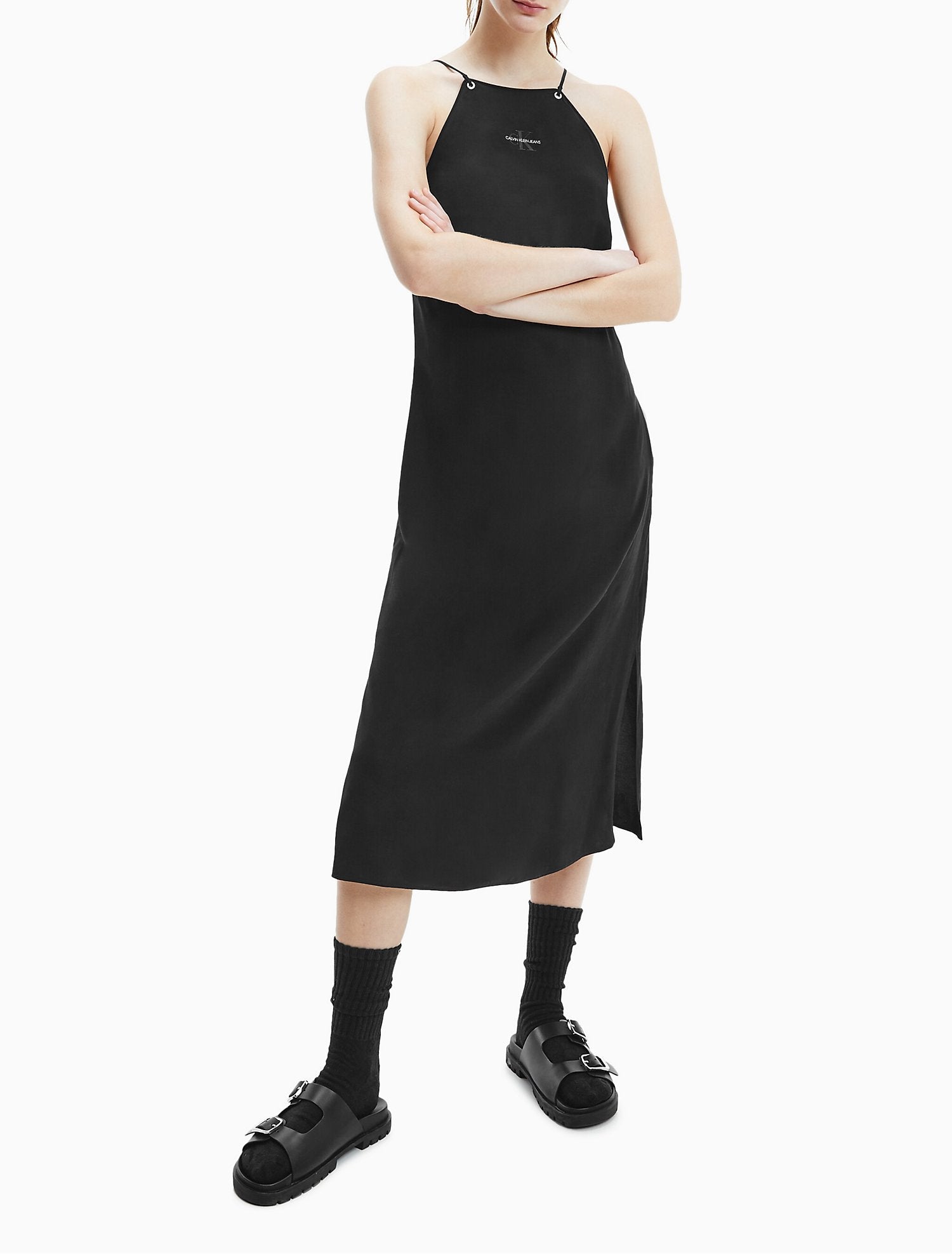 Calvin Klein Women Dresses Black- Oshoplin