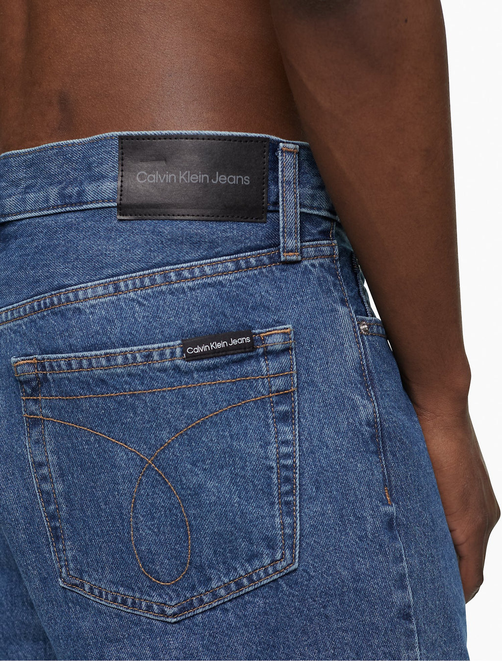 Calvin Klein Classic Fit Stone Indigo Jean Shorts - Men