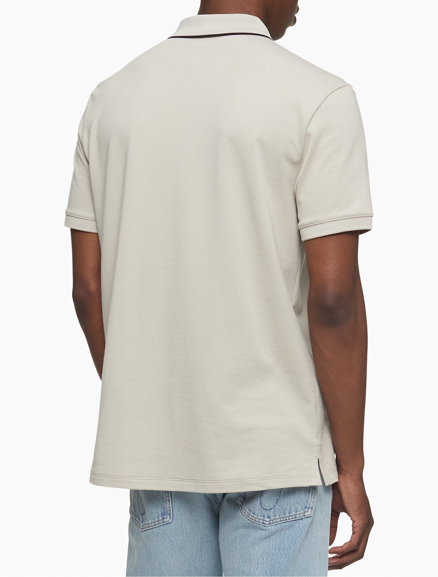 Calvin Klein Move 365 Zip Polo Shirt - Men