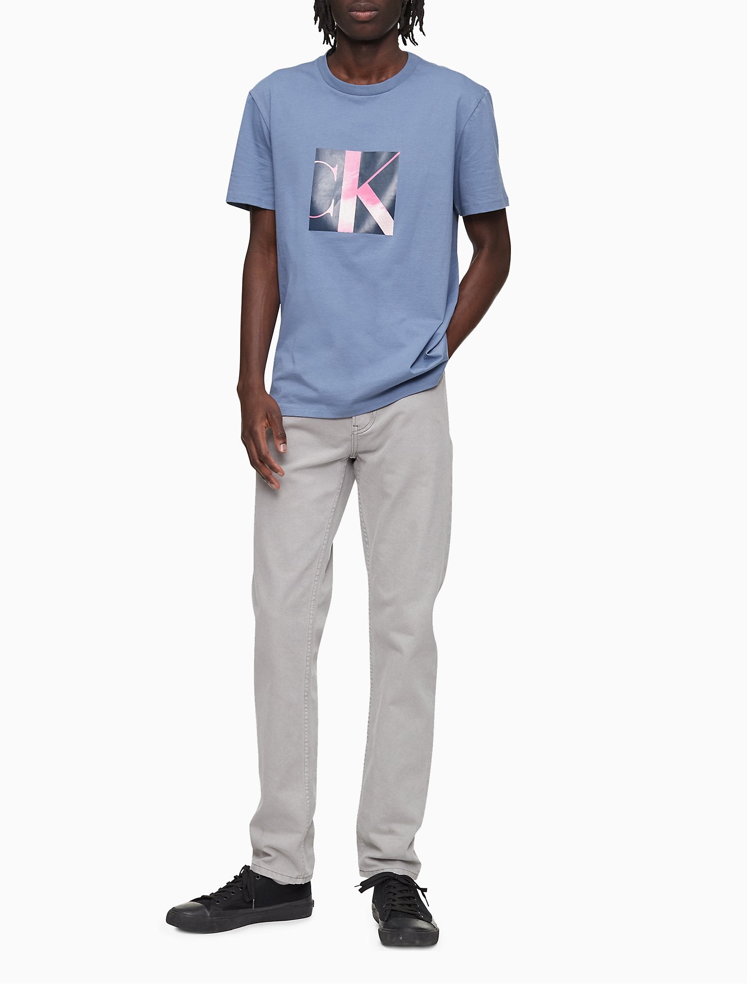 Calvin Klein Reimagined Color Haze Logo T-Shirt - Men