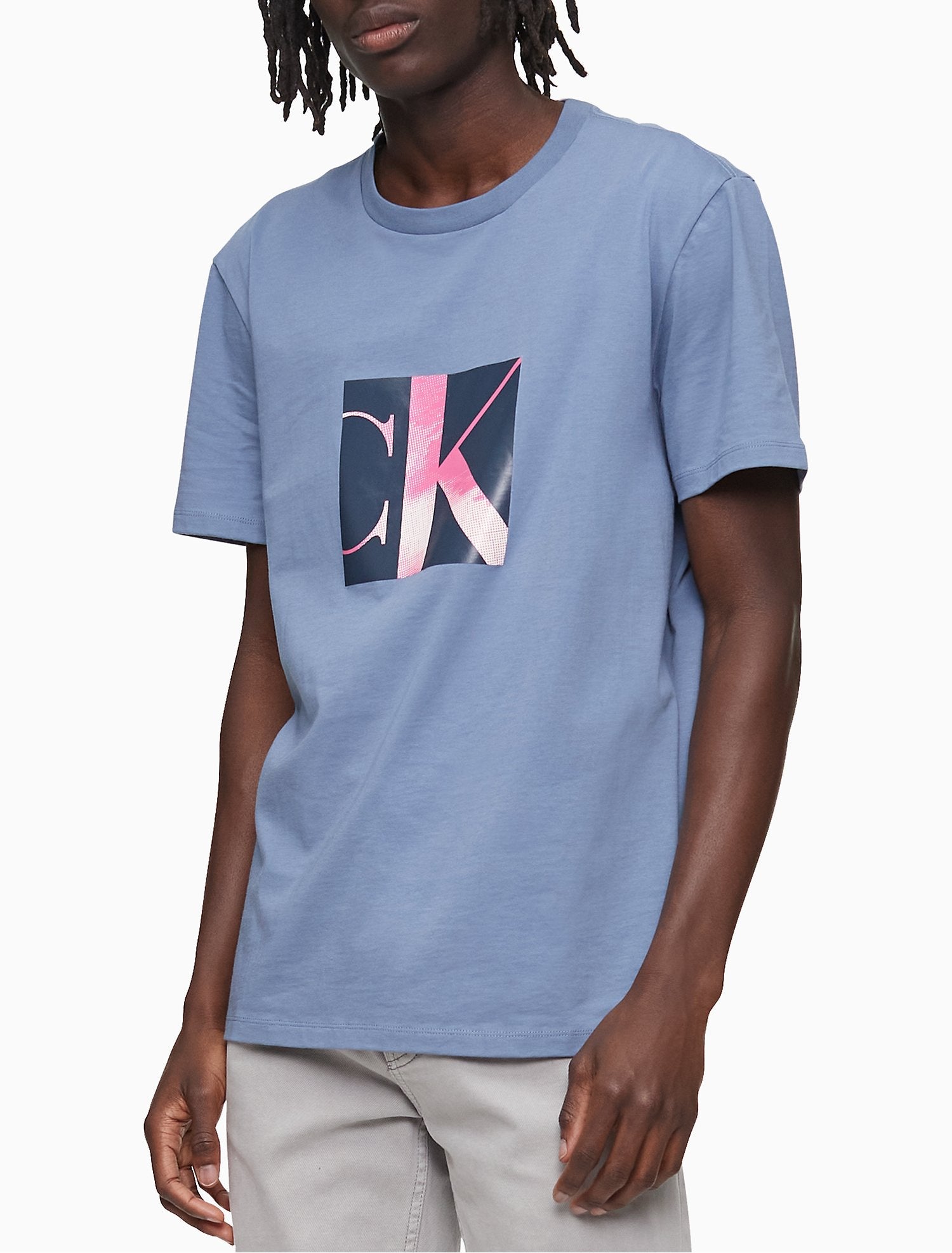 Calvin Klein Men T-Shirts Flint Stone- Oshoplin