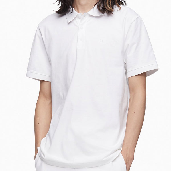Calvin Klein Liquid Touch Chest Stripe Polo Shirt - Men