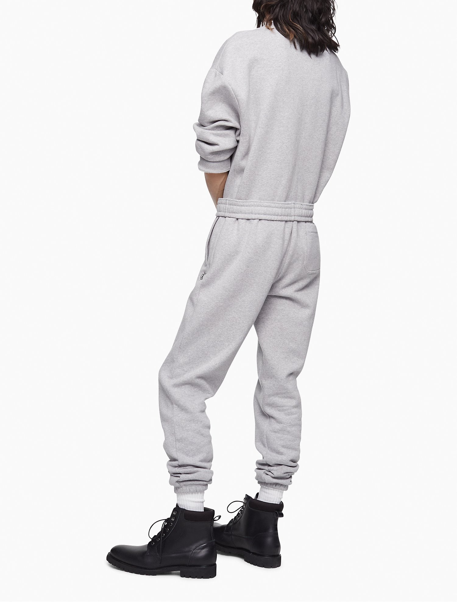 Calvin Klein Relaxed Fit Archive Logo Fleece Sweatshirt - Men