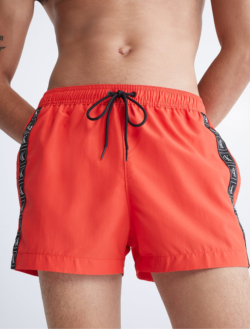 Calvin Klein CK One Drawstring Short Swim Shorts - Men