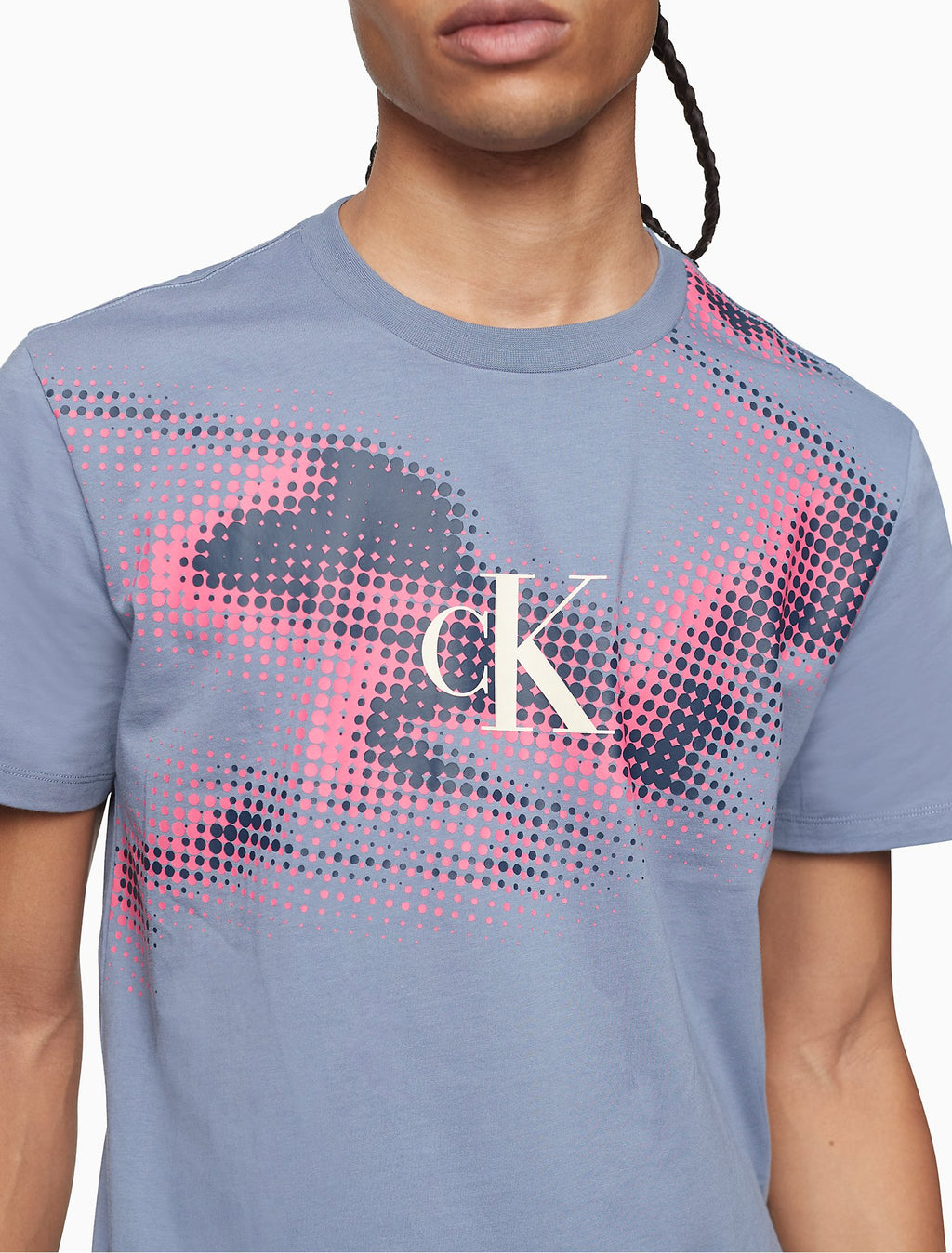 Calvin Klein Reimagined Color Haze Monogram T-Shirt - Men