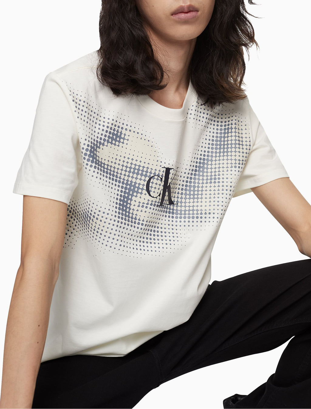 Calvin Klein Reimagined Color Haze Monogram T-Shirt - Men