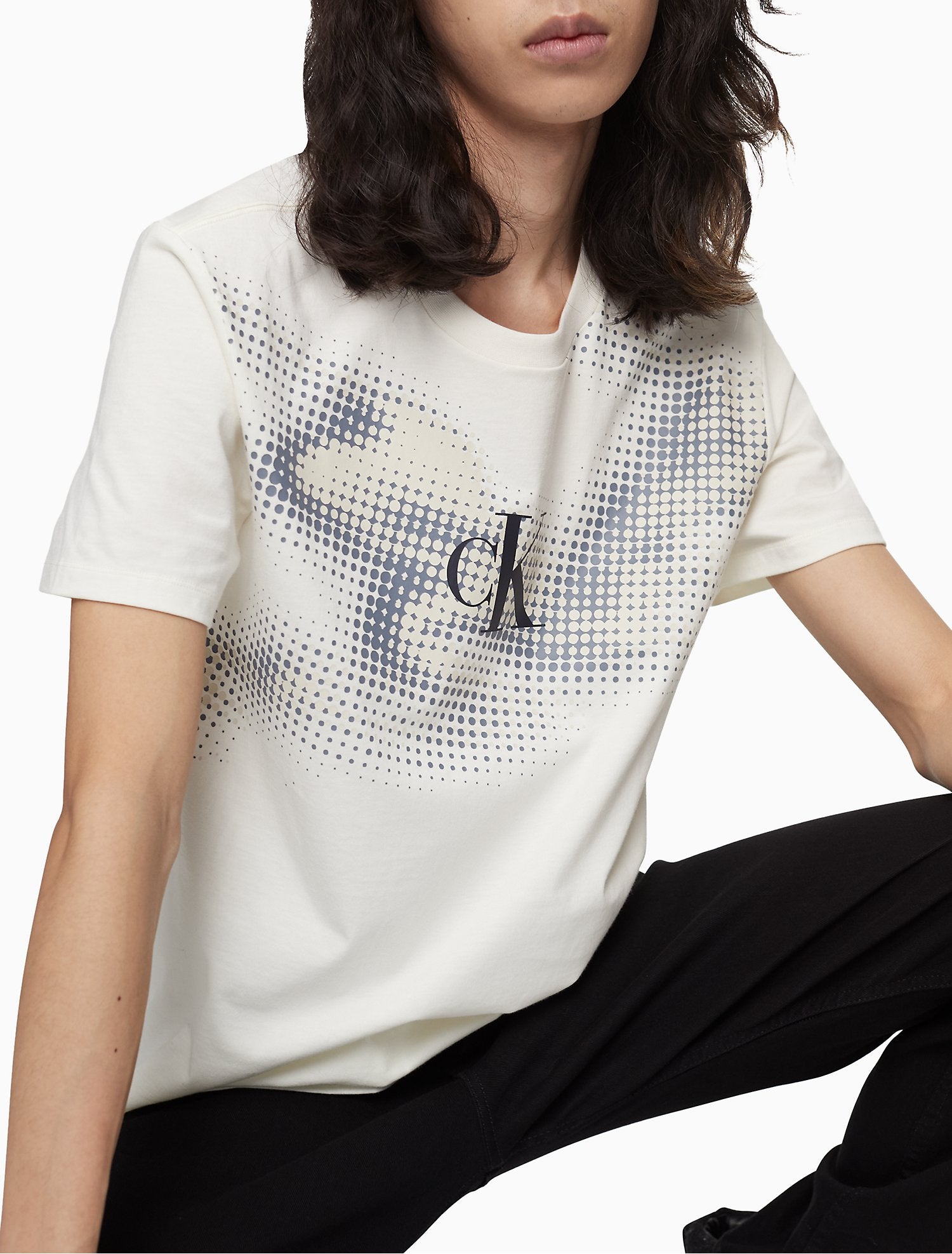 Calvin Klein Reimagined Color Haze Monogram T-Shirt - Men